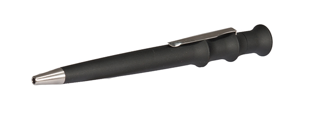 AC-400B BAMBOO SHAPE 7075 ALUMINUM CNC ANODIZED PEN (COLOR: BLACK) - Click Image to Close