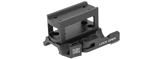 AC-517 T1 H1 RED DOT HOLLOW RISER MOUNT (BLACK)