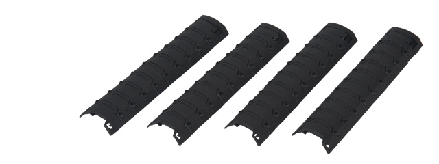Dboys BI-08BLACK Rail Covers in Black - set of 4