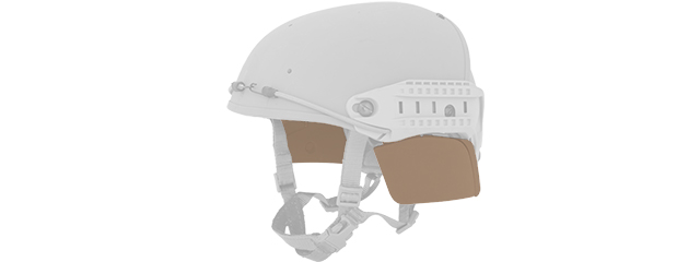 QR SIDE COVERS FOR CP HELMET (DE)