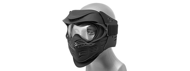 CA-210B Lancer Tactical Airsoft Safety Mask with Double Pane Lens