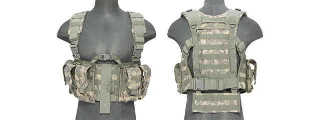 CA-306AN NYLON M4 CHEST HARNESS, ACU