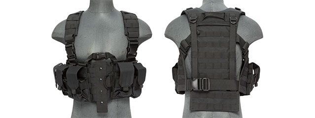 Lancer Tactical CA-306B M4 Chest Harness in Black