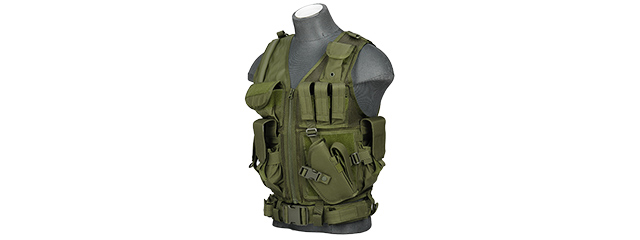 CA-310G CROSS DRAW VEST (OD)