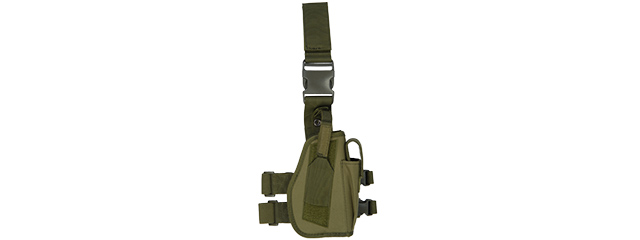 CA-323GN 92F DROP LEG HOLSTER IN NYLON (OD)