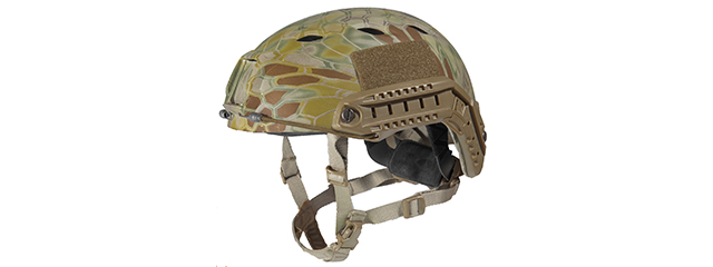 HELMET "BJ" TYPE (COLOR: MAD) SIZE: MED/LG - Click Image to Close