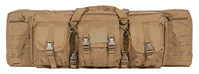 CA-345T MOLLE 36" DOUBLE GUN BAG (COLOR: TAN)