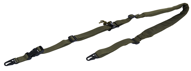 CA-367GN 2-POINT PADDED RIFLE SLING (OD)