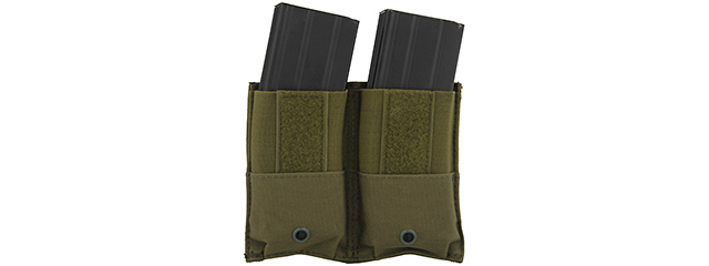 CA-374G DUAL INNER MAG POUCH FOR CA-313B (OD GREEN)