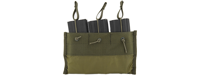 CA-376G TRIPLE INNER MAGAZINE POUCH FOR CA-311G (OD GREEN)