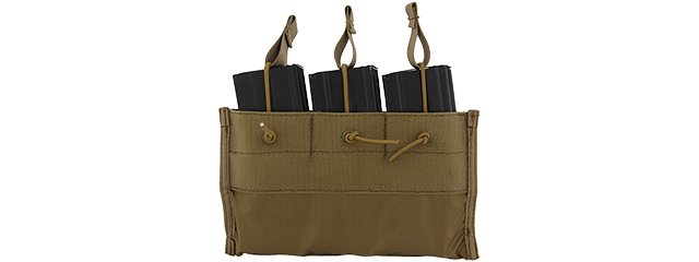 CA-376T TRIPLE INNER MAGAZINE POUCH FOR CA-311C/CA-311T (TAN)