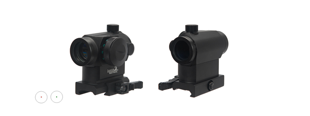 CA-418B MINI RED & GREEN DOT SIGHT w/QUICK RELEASE MOUNT