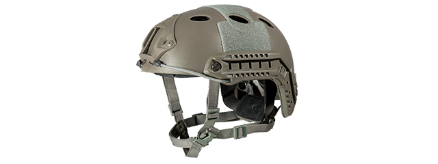 HELMET "PJ" TYPE (COLOR: FOLIAGE GREEN) SIZE: MED/LG