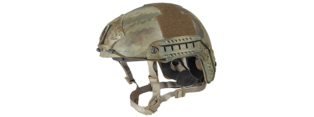 HELMET "BALLISTIC" TYPE (COLOR: AT) SIZE: MED/LG - Click Image to Close