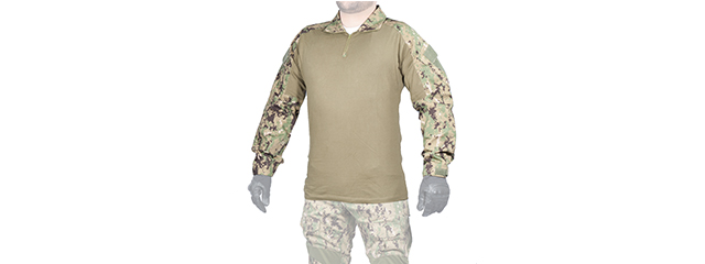 CA-790SM1 COMBAT UNIFORM BDU SHIRT (COLOR: JUNGLE DIGITAL) SIZE: SMALL