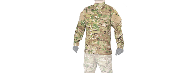 CA-818XS1 R6 STYLE BDU SHIRT (COLOR: MODERN CAMO) SIZE: X-SMALL - Click Image to Close