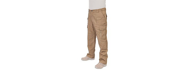 CA-819XS TACTICAL OUTDOOR PANTS (COLOR: TAN) WAIST: 30 INCH - Click Image to Close