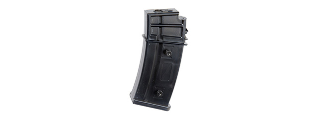 Lancer Tactical 130rd Mid Capacity Magazine for R36/MK36 AEG Rifles (BLACK)