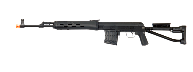 Cyma CM057S SVD-S AEG Sniper Rifle, Black