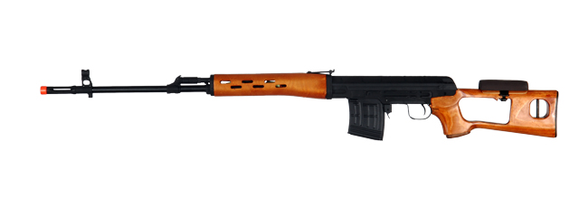 Cyma CM057 AK SVD AEG Metal Gear, Full Metal Body, Real Wood Stock and Handguard