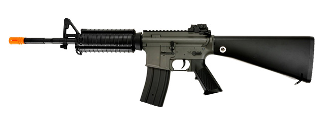 JG AIRSOFT FULL METAL GEARBOX LR-16 RIS AEG RIFLE