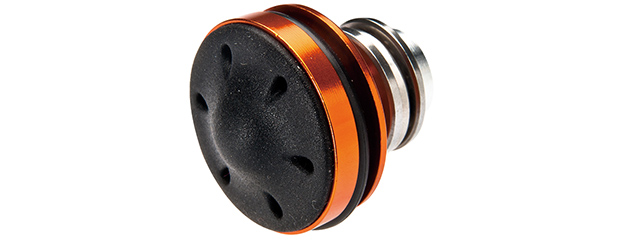 LONEX AIRSOFT ALUMINUM MUSHROOM TYPE PISTON HEAD - ORANGE