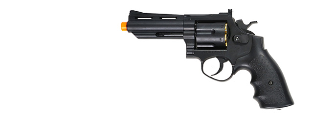 HFC HG-132B GAS POWERED REVOLVER PISTOL IN BLACK