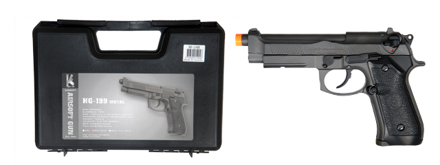 HFC AIRSOFT M9 GAS BLOWBACK GBB PISTOL - SEMI-AUTO