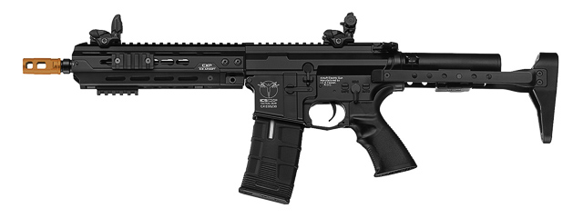 ICS-272 CXP-HOG QRS KEYMOD FULL METAL AEG (FRONT WIRED) 9 INCH RAIL VERSION (COLOR: BLACK)