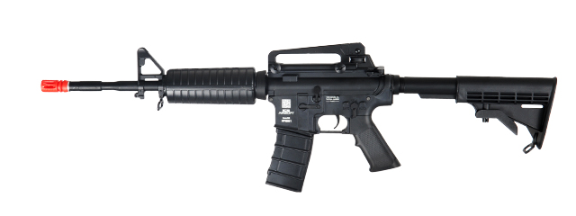 ICS AIRSOFT M4A1B AEG POLYMER EDITION W/ ADJUSTABLE LE STOCK - BLACK