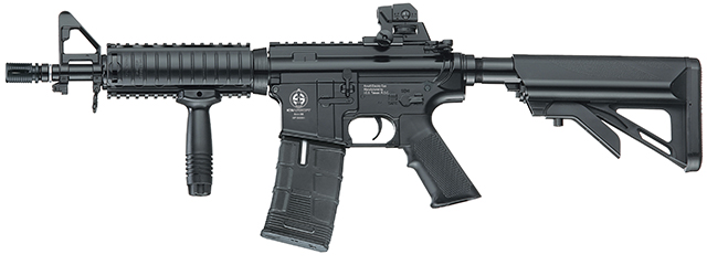 ICS AIRSOFT M4 RIS SPORTLINE AEG W/ CRANE STOCK - BLACK