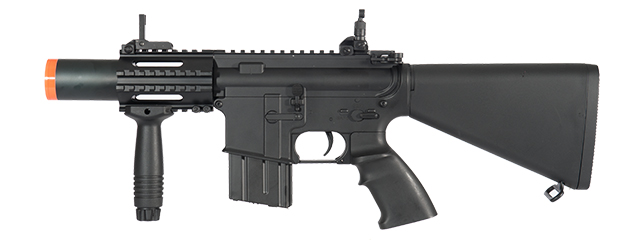 IU-CQB3-NB STUBBY M4 CQB FULL METAL AEG (COLOR: BLACK)