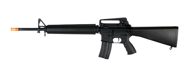 Atlas Custom Works Airsoft Full Length M16A3 AEG Rifle w/ Full Metal Gearbox (Color: Black)