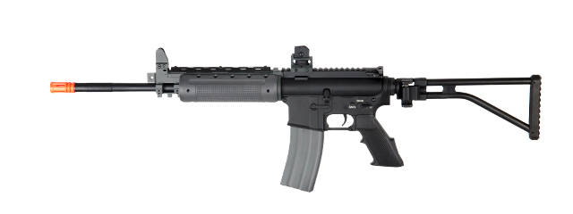 Atlas Custom Works M4 GR-300 Long Version Airsoft AEG Rifle w/ Folding Stock (Color: Black)
