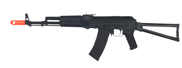 JG AIRSOFT EBB FULL METAL AK-74S AEG RIFLE W/ METAL FOLDING STOCK