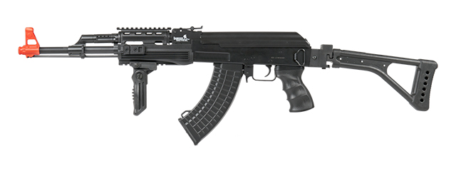 LT-16F TACTICAL AK-47 AEG METAL GEAR w/SIDE FOLDING STOCK (COLOR: BLACK)