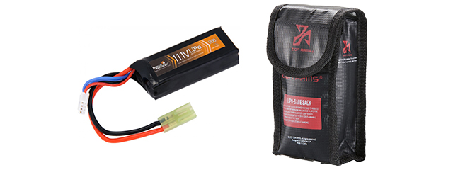 Lancer Tactical 11.1v 900mAh 15C Stick Lipo Battery