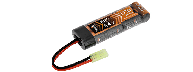 Lancer Tactical 8.4v 1600mAh Flat Type NiMH Battery