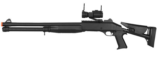 M186A UKARMS SPRING SHOTGUN w/RETRACTABLE STOCK