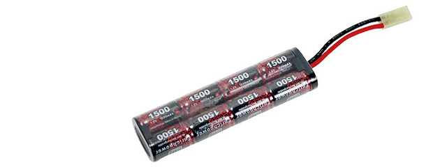 ICS MC-133 9.6V-1500mAh Ni-MH Flat Battery - Click Image to Close