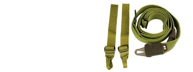 ICS MS-02 Three Point Sling (OD GREEN) - Click Image to Close