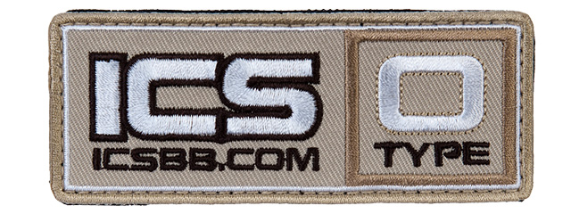 MS-136 ICS PATCH BLOOD TYPE-O (COLOR: TAN)