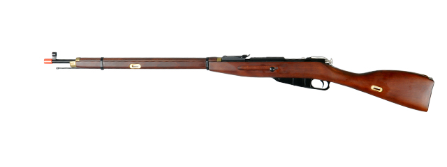 PPS PPSSP0001 Mosin Nagant Bolt Action Sniper Rifle, Real Wood