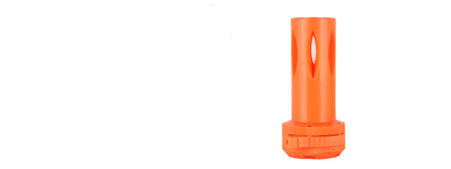 JG AIRSOFT TACTICAL T3/M5 SERIES FLASH HIDER - ORANGE