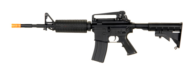 Cyma ZM81B M4A1 AEG Plastic Gear, Polymer Body, Lipo Battery Included - Click Image to Close