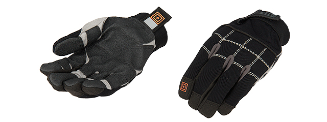 5.11 TACTICAL STATION GRIP HEAVY DUTY NYLON GLOVES - BLACK