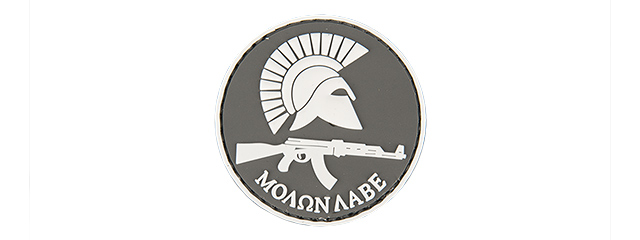 AC-130A "MOAON AABE" PVC PATCH (GRAY)