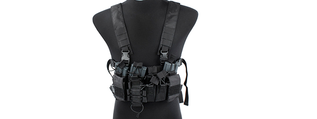 D-MITTSU CHEST RIG (BK)