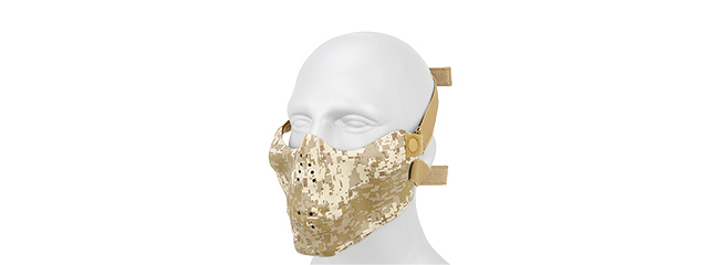 AC-587DD SKULL HALF-FACE MASK (DD)