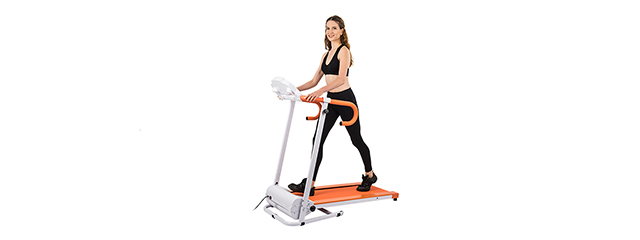 AU-500R AUWIT 600W ELECTRIC MOTORIZED FOLDING TREADMILL (ORANGE)